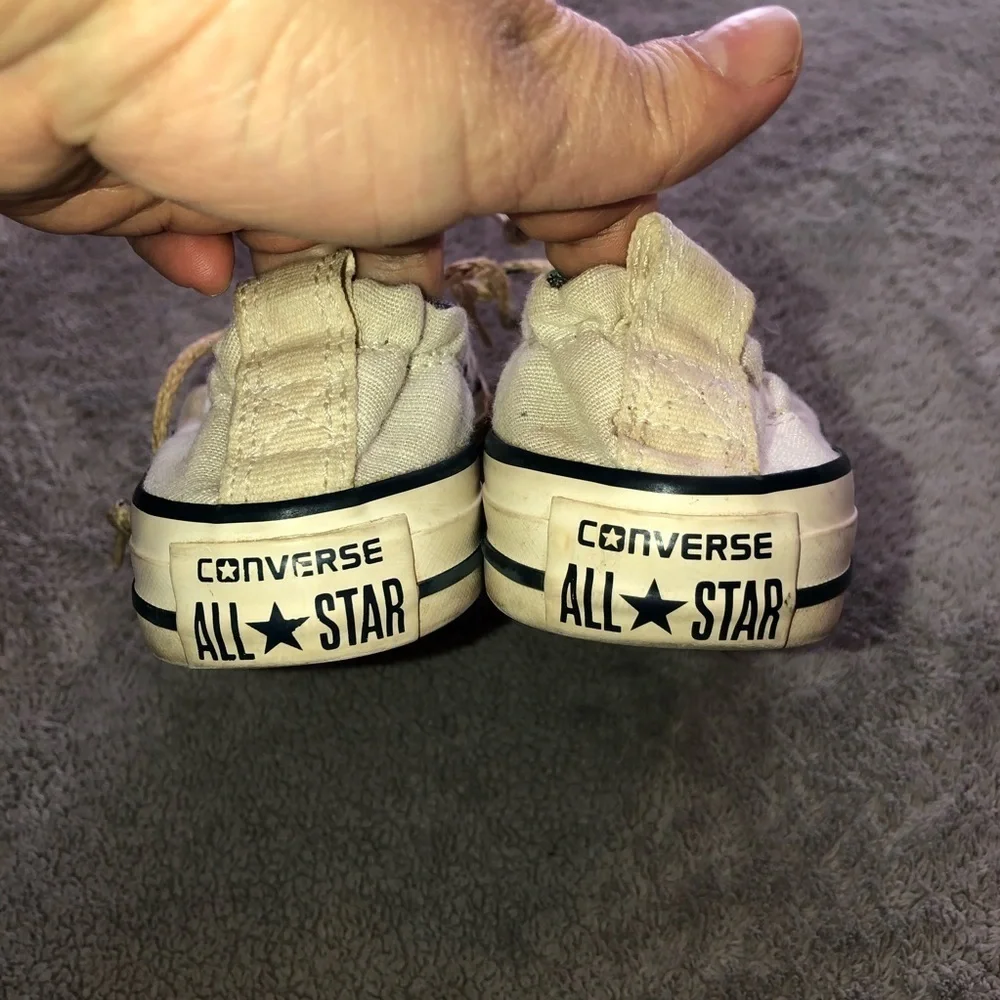 CONVERSE Shoreline Rope Lace Slip On Sneakers Sz 5.5 - Picture 7 of 11